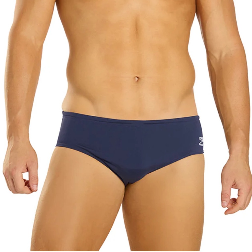 Speedo *NWT Solid Endurance Brief Swimsuit | Navy | Sz: 36